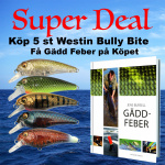 Köp 5 st Westin Bully Bite & Få få Gädd Feber på Köpet Köp 5 st Westin Bully Bite & Få få Gädd Feber på Köpet